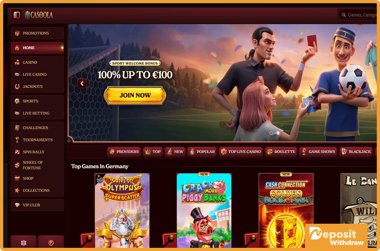 Casoola Casino Review