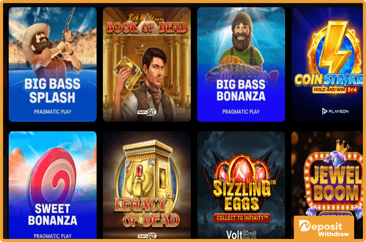 CashoBet Casino Games